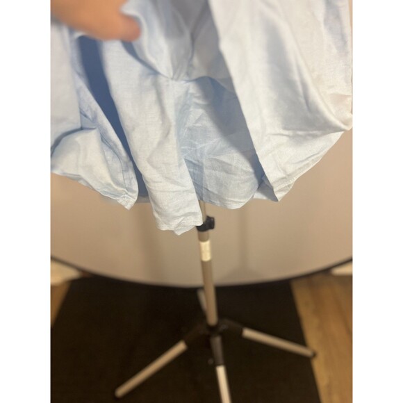 Amanda Uprichard Matea  Skort Romper POWDER BLUE Sz S /100% AUTHENTIC- NWT - Picture 15 of 16